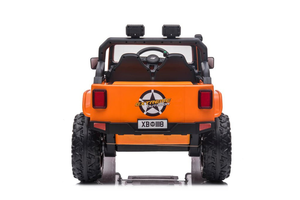 Electric Ride-On Car XB-1118 Orange – view 11