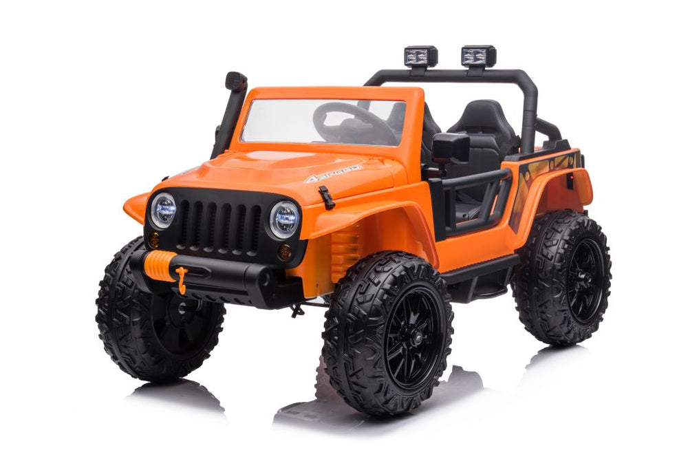 Electric Ride-On Car XB-1118 Orange – view 4