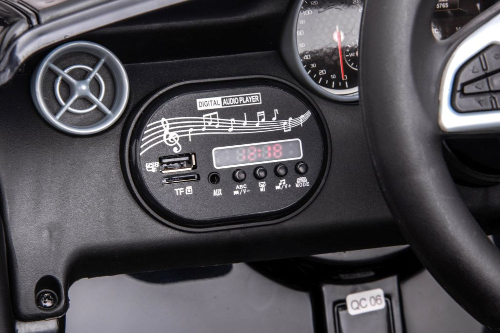 Electric Ride On Car Mercedes SLC 300 White – view 11