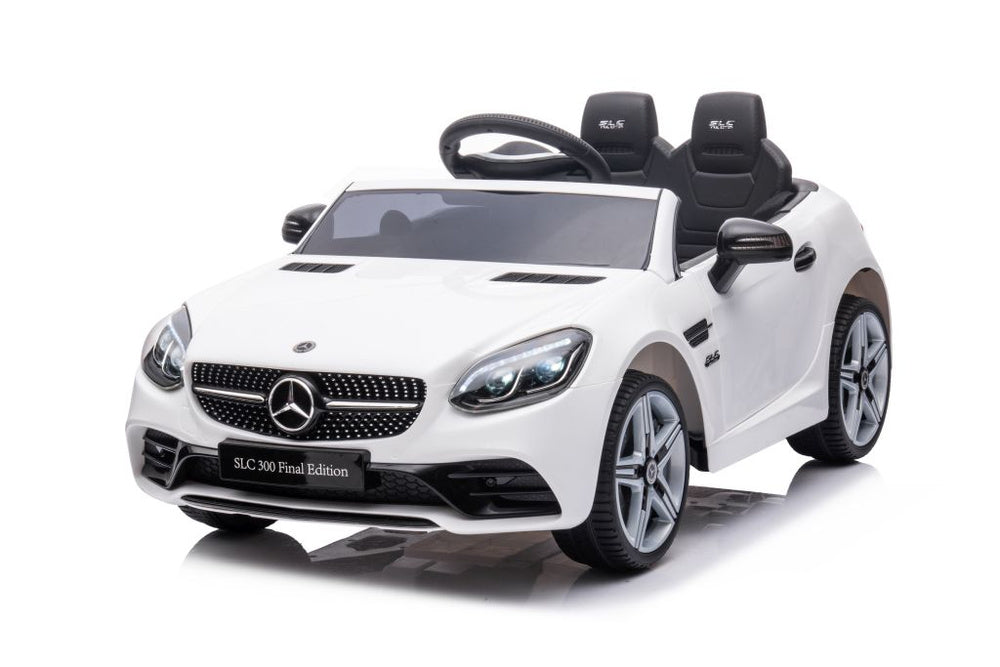 Electric Ride On Car Mercedes SLC 300 White – view 3