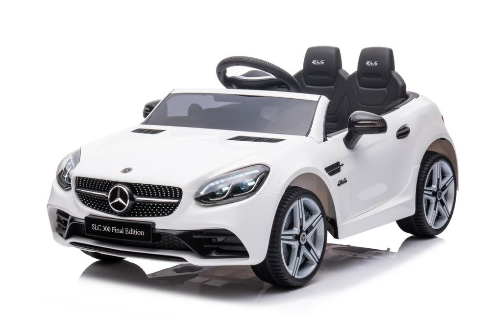 Electric Ride On Car Mercedes SLC 300 White – view 4