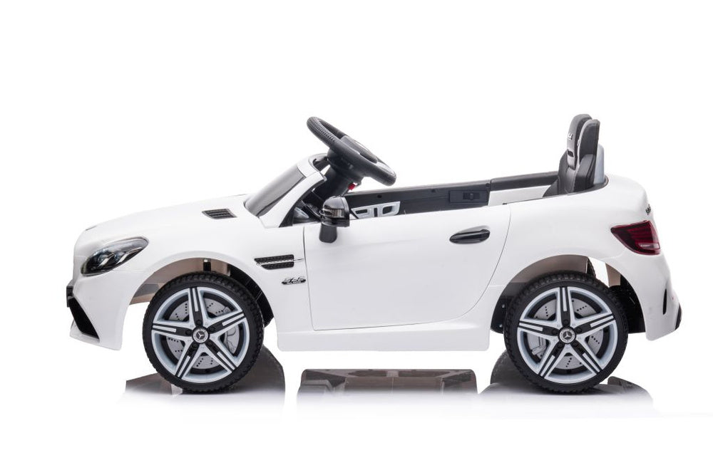 Electric Ride On Car Mercedes SLC 300 White – view 6