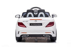 Electric Ride On Car Mercedes SLC 300 White – view 7