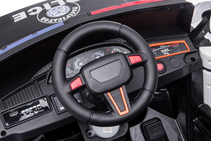 Electric Ride On BBH-021 Police Black – view 16