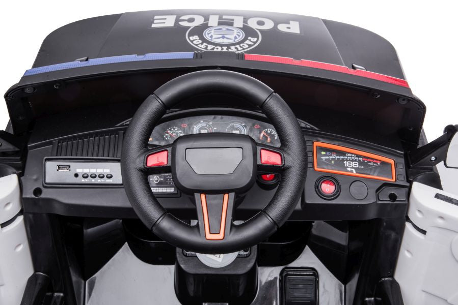 Electric Ride On BBH-021 Police Black – view 17