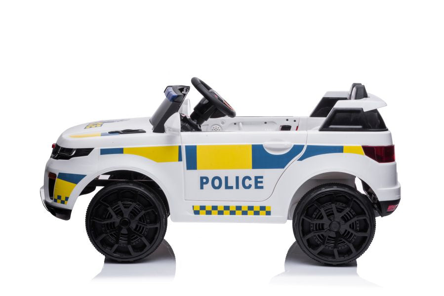 Electric Ride On Car BBH-021 Police White – view 3