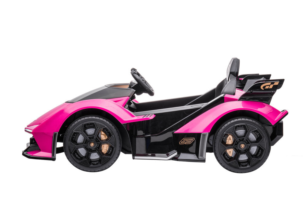 Electric Ride on Car Lamborghini GT HL528 Pink – view 4