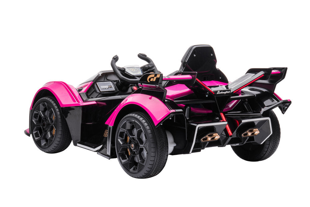 Electric Ride on Car Lamborghini GT HL528 Pink – view 6