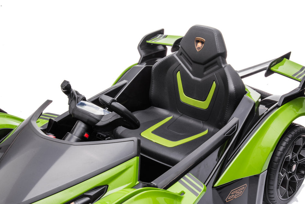 Electric Ride On Car Lamborghini GT HL528 Green – view 11