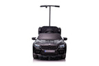 Battery-operated car BMW M5 with platform for parent, black lacquered – view 3