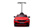 Battery-operated car BMW M5 with platform for parent, red, lacquered – view 2