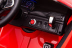 Battery-operated car BMW M5 with platform for parent, red, lacquered – view 10