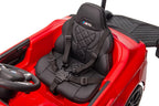 Battery-operated car BMW M5 with platform for parent, red, lacquered – view 12