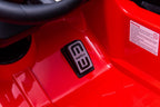 Battery-operated car BMW M5 with platform for parent, red, lacquered – view 9