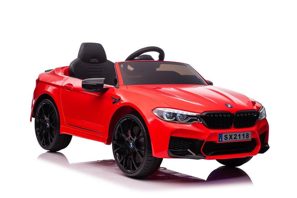 Car On Battery BMW M5 DRIFT Red – Electric Ride-On