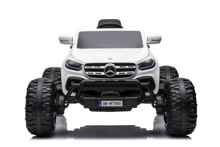 Battery-powered car Mercedes DK-MT950 4x4 White – view 2