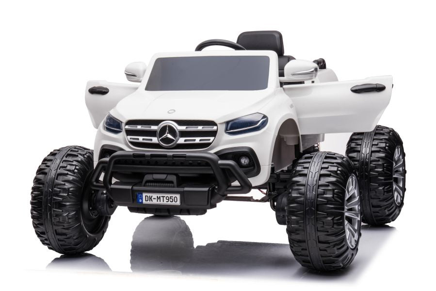 Battery-powered car Mercedes DK-MT950 4x4 White – view 10