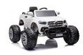 Battery-powered car Mercedes DK-MT950 4x4 White – Electric Ride-On