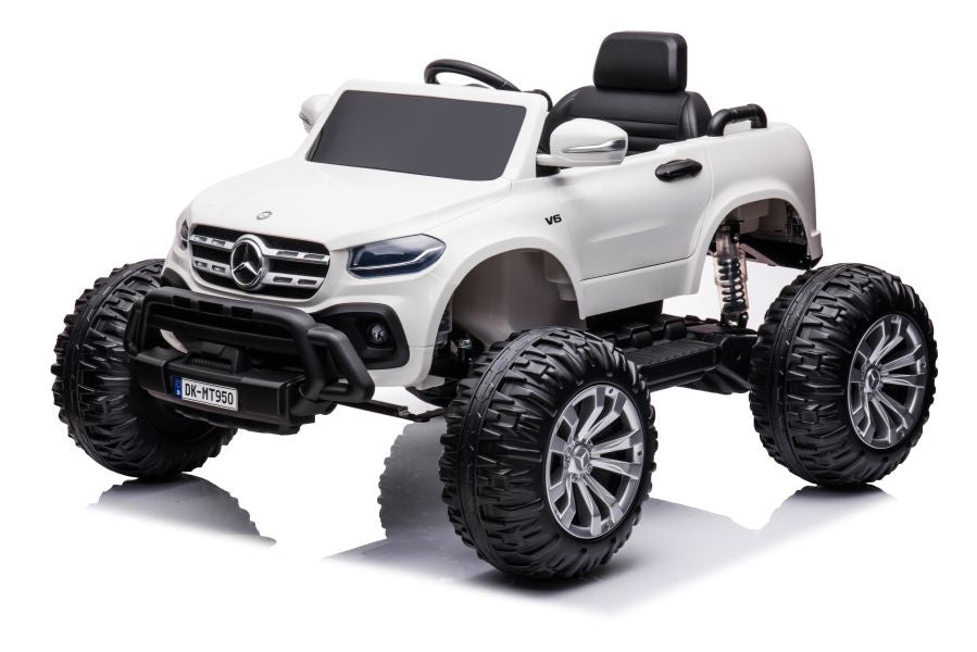 Battery-powered car Mercedes DK-MT950 4x4 White – view 4