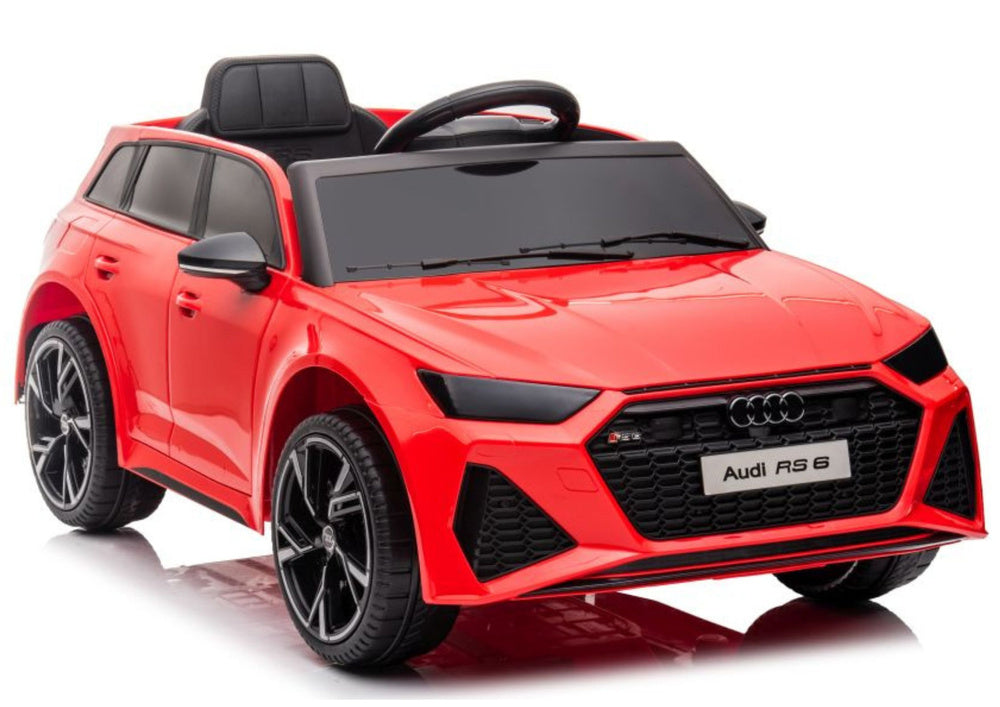 Audi RS6 BRD-2118 12V Red – Electric Ride-On Ride-On Car