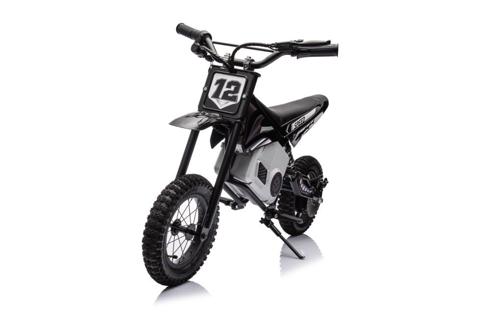 Motocross A9901 2x18V Black – Electric Ride-On Motorcycle