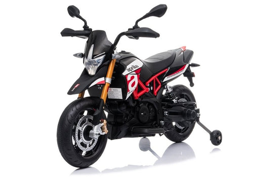 Aprilia A007 12V Black & Red – Electric Ride-On Motorcycle