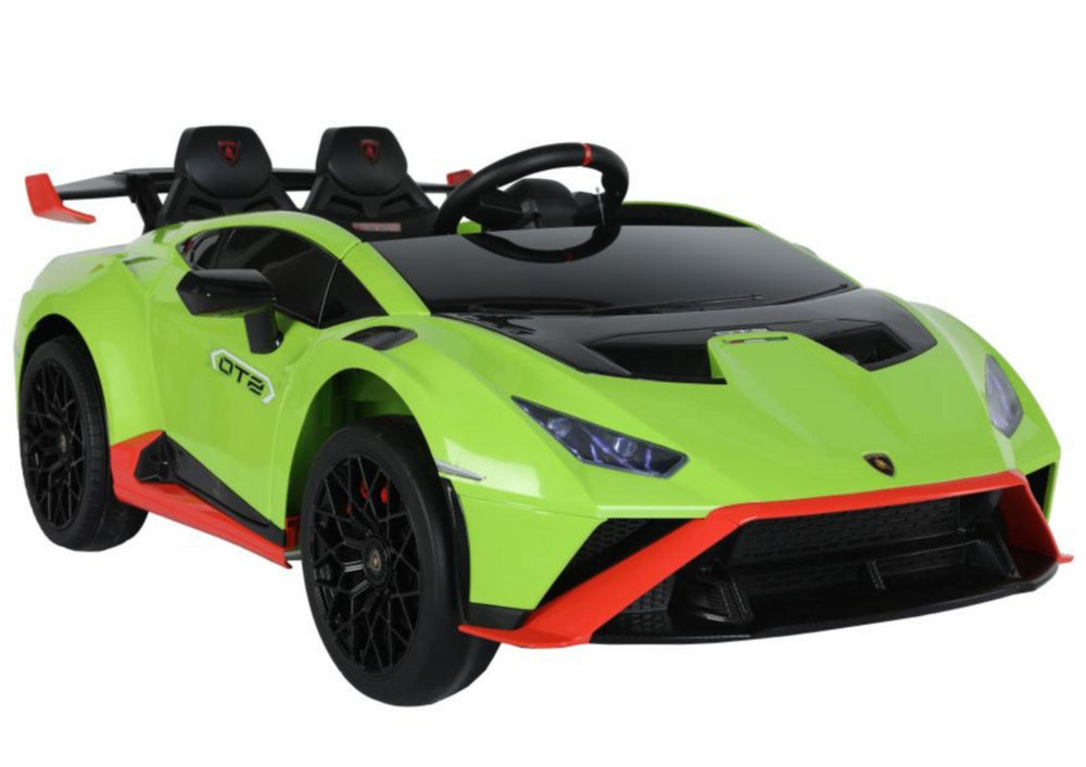 Lamborghini STO 24V Green – Electric Ride-On Ride-On Car