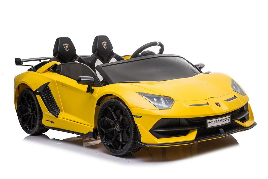 Lamborghini Aventador 2x12V Yellow – Electric Ride-On Ride-On Car