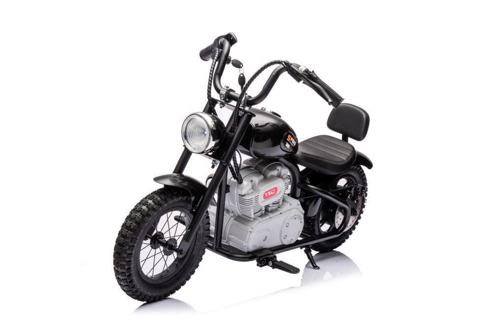 Bike A9902 2x18V Black – Electric Ride-On Motorcycle