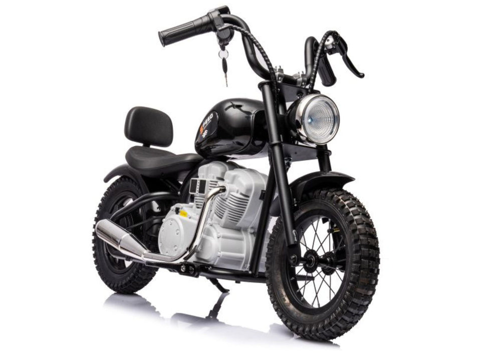 Bike A9902 2x18V Black – Electric Ride-On Motorcycle
