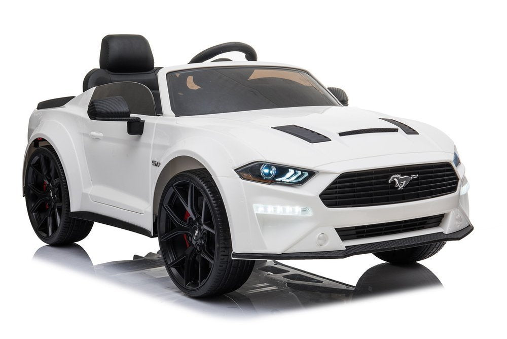 Ford Mustang GT Drift SX2038 2x12V White – Electric Ride-On Ride-On Car