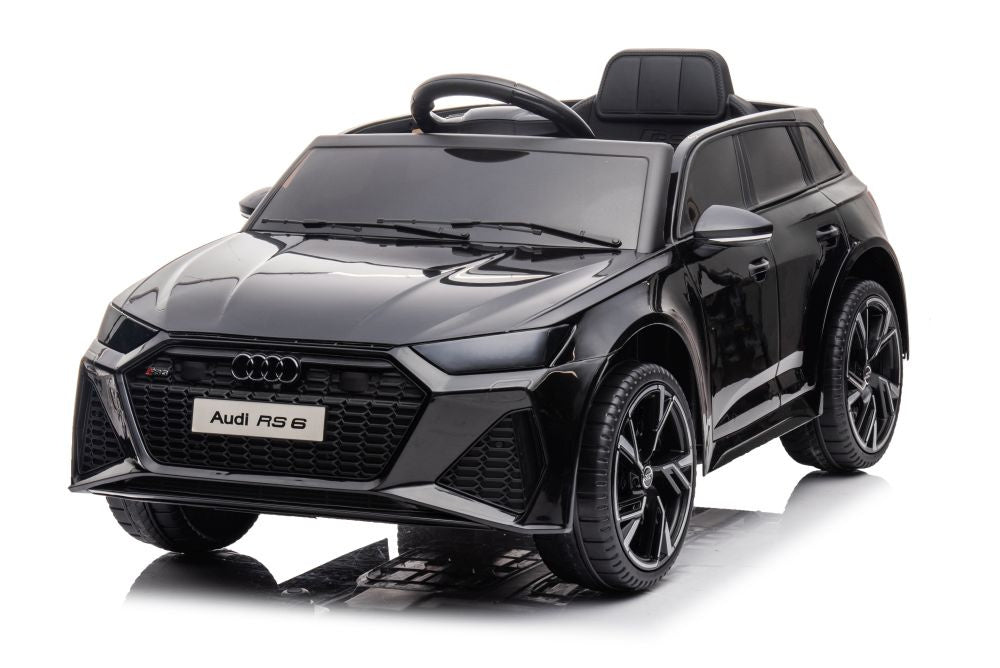 Audi RS6 BRD-2118 12V Black – Electric Ride-On Ride-On Car