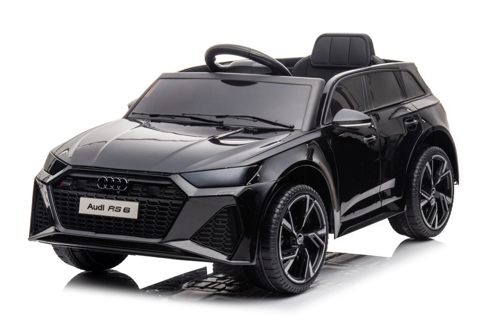 Audi RS6 BRD-2118 12V Black – Electric Ride-On Ride-On Car