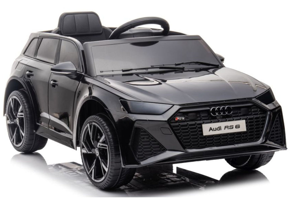 Audi RS6 BRD-2118 12V Black – Electric Ride-On Ride-On Car
