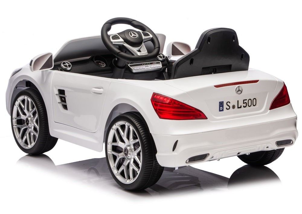 Mercedes SL500 12V White – Electric Ride-On Ride-On Car