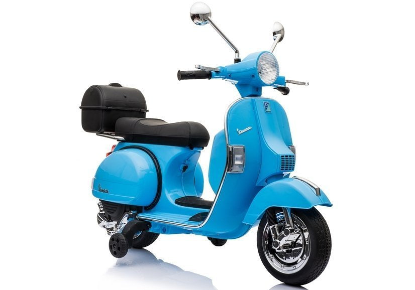 Vespa Scooter 12V Blue – Electric Ride-On Motorcycle